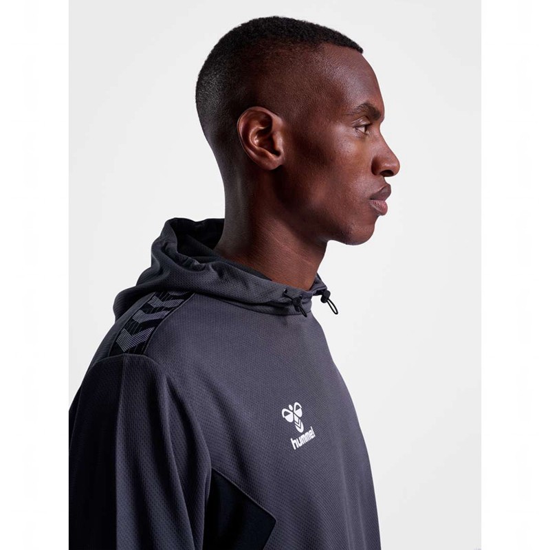 Hummel Authentic Pl Hoodie Herren Grau | 145954-834