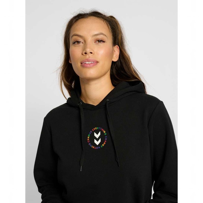 Hummel Everything Nothing Hoodie Damen Schwarz | 717178-170