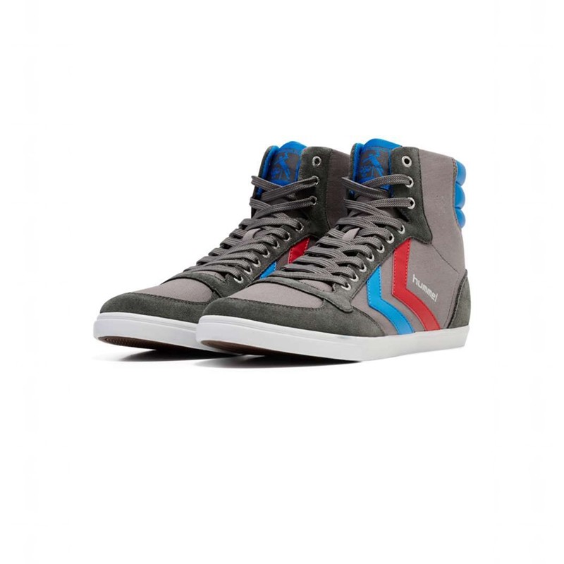 Hummel Slimmer Stadil High Sneakers Damen Blau | 343689-180